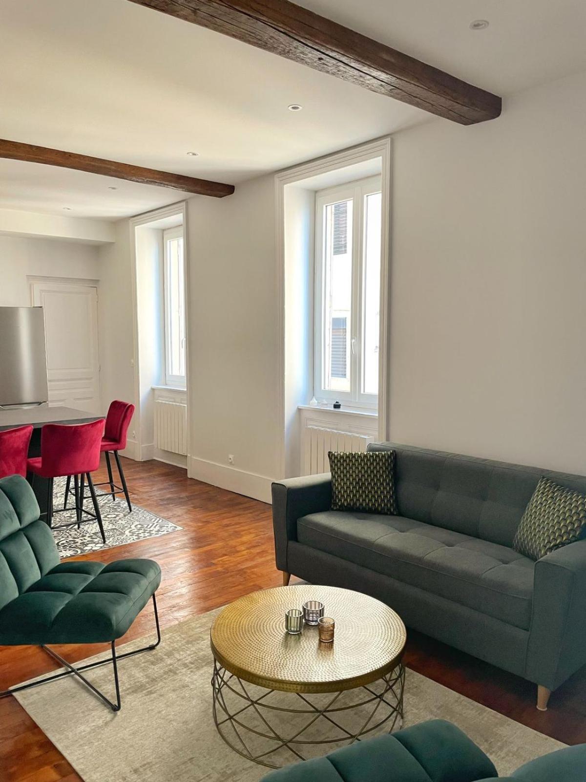 Center Macon Charmant Appartement Avec Vue Sur La Saone Exterior foto