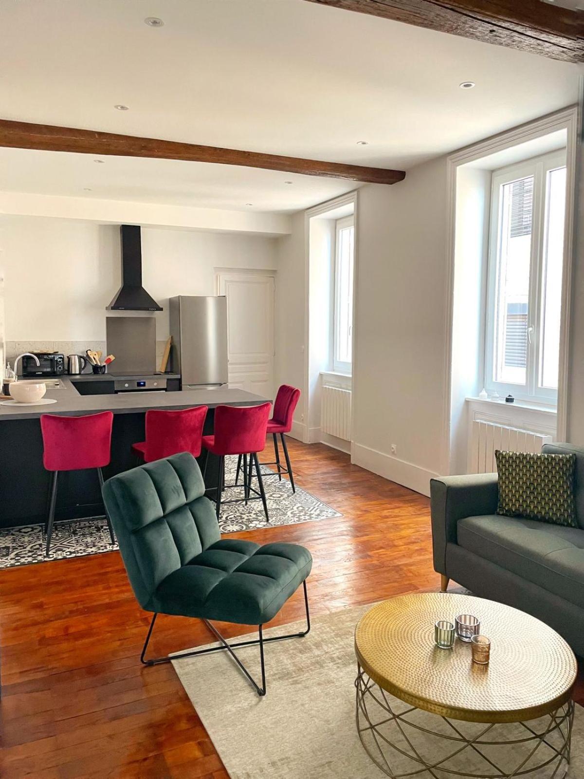 Center Macon Charmant Appartement Avec Vue Sur La Saone Exterior foto